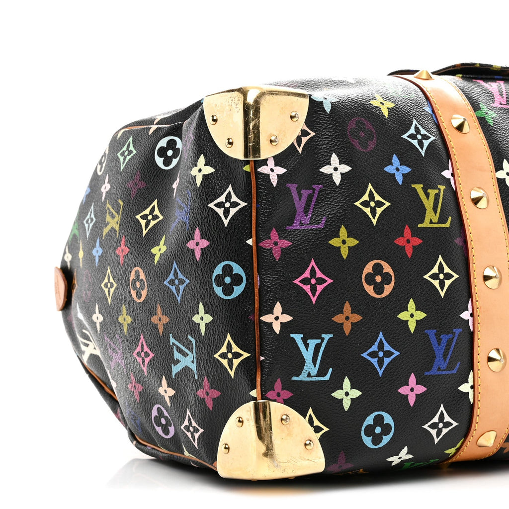 MONOGRAM MULTICOLOR KEEPALL 45 BLACK