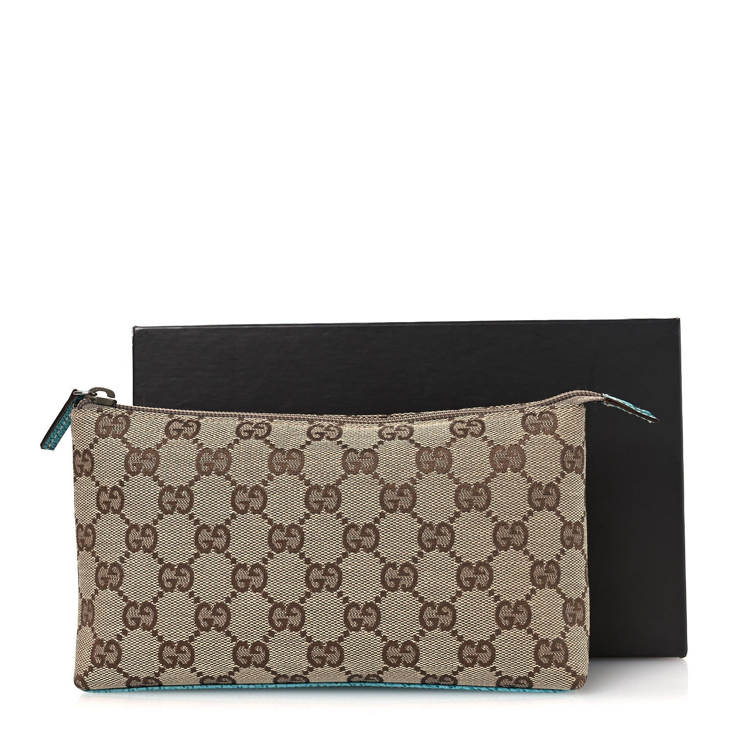 MONOGRAM GG COSMETIC CASE TURQUOISE