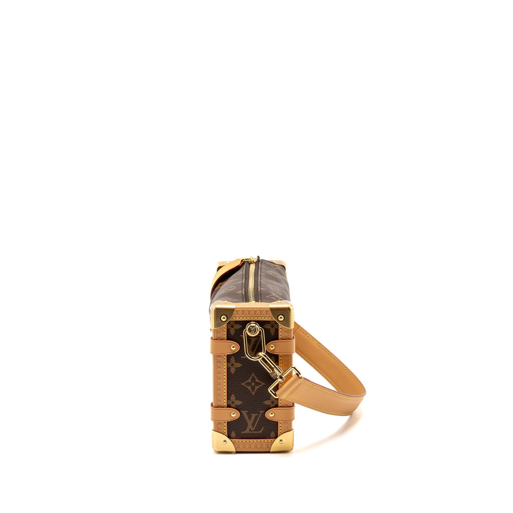 LOUIS VUITTON SIDE TRUNK MM MONOGRAM CANVAS GHW