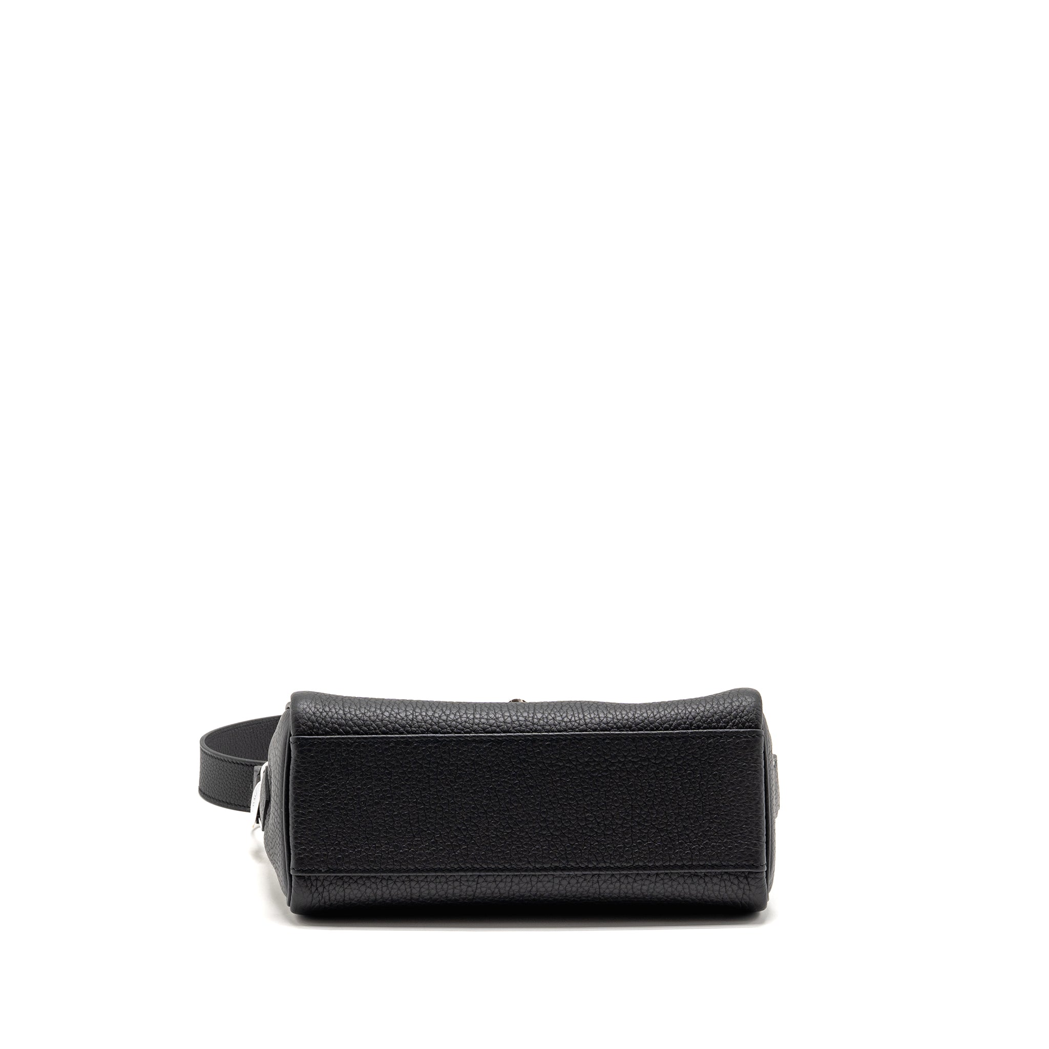 HERMES KELLY MESSENGER PM BAG TOGO BLACK SHW