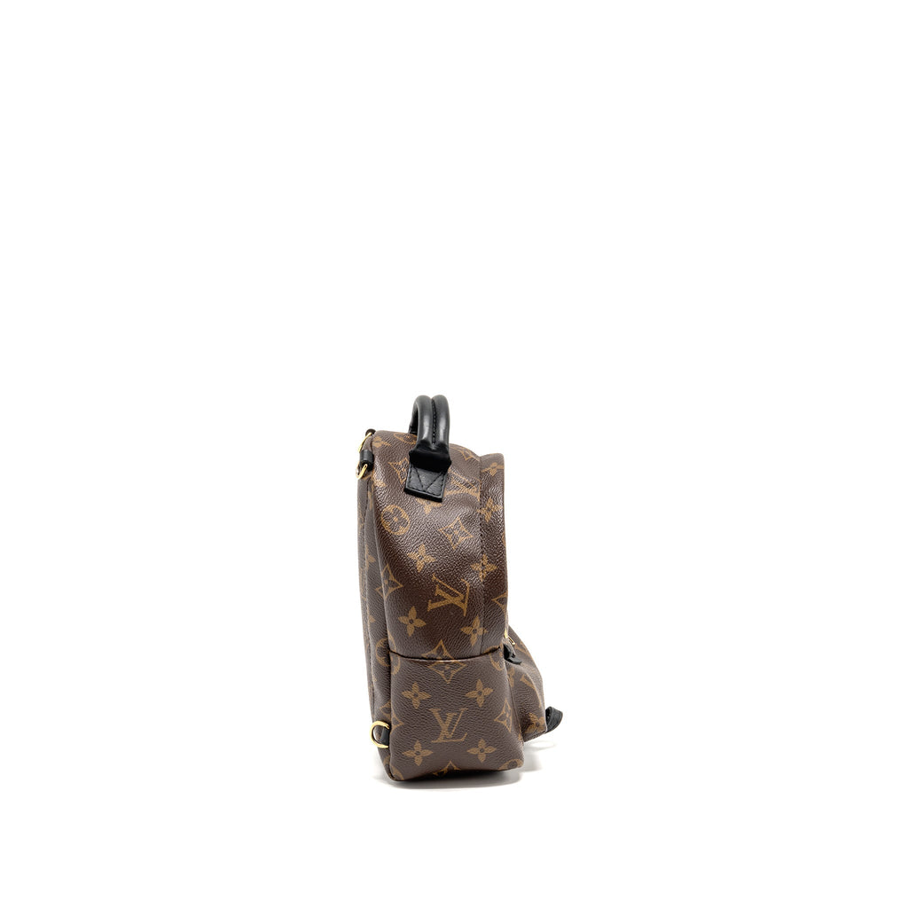 LOUIS VUITTON MINI PALM SPRING BACKPACK MONOGRAM CANVAS GHW