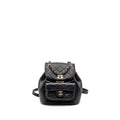 CHANEL MINI DUMA BACKPACK CALFSKIN BLACK LGHW (MICROCHIP)