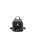CHANEL QUILTED METALLIC BUBBLE BACKPACK LAMBSKIN BLACK MULTICOLOUR HARDWARE