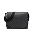 LOUIS VUITTON LARGE MESSENGER BAG DAMIER GRAPHITE CANVAS SHW