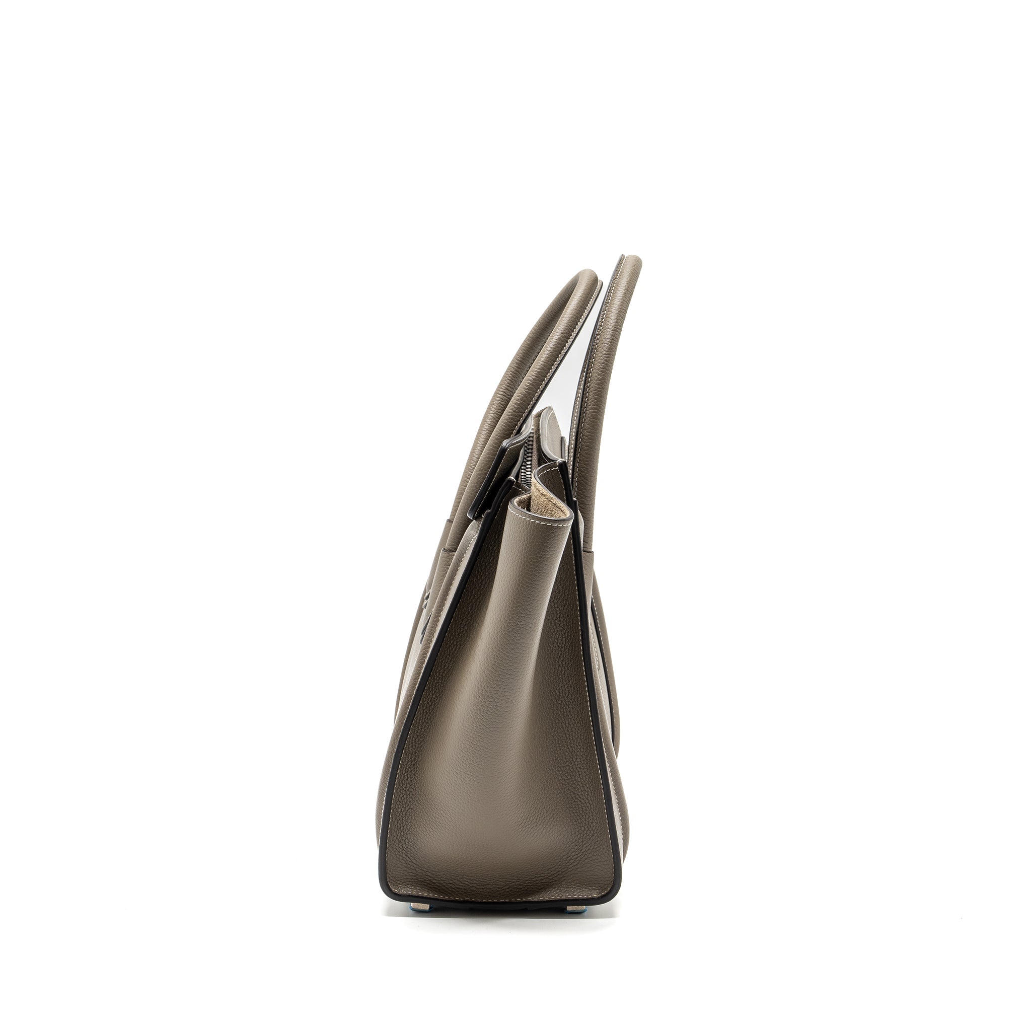 CELINE MICRO LUGGAGE BAG CALFSKIN GREY SHW