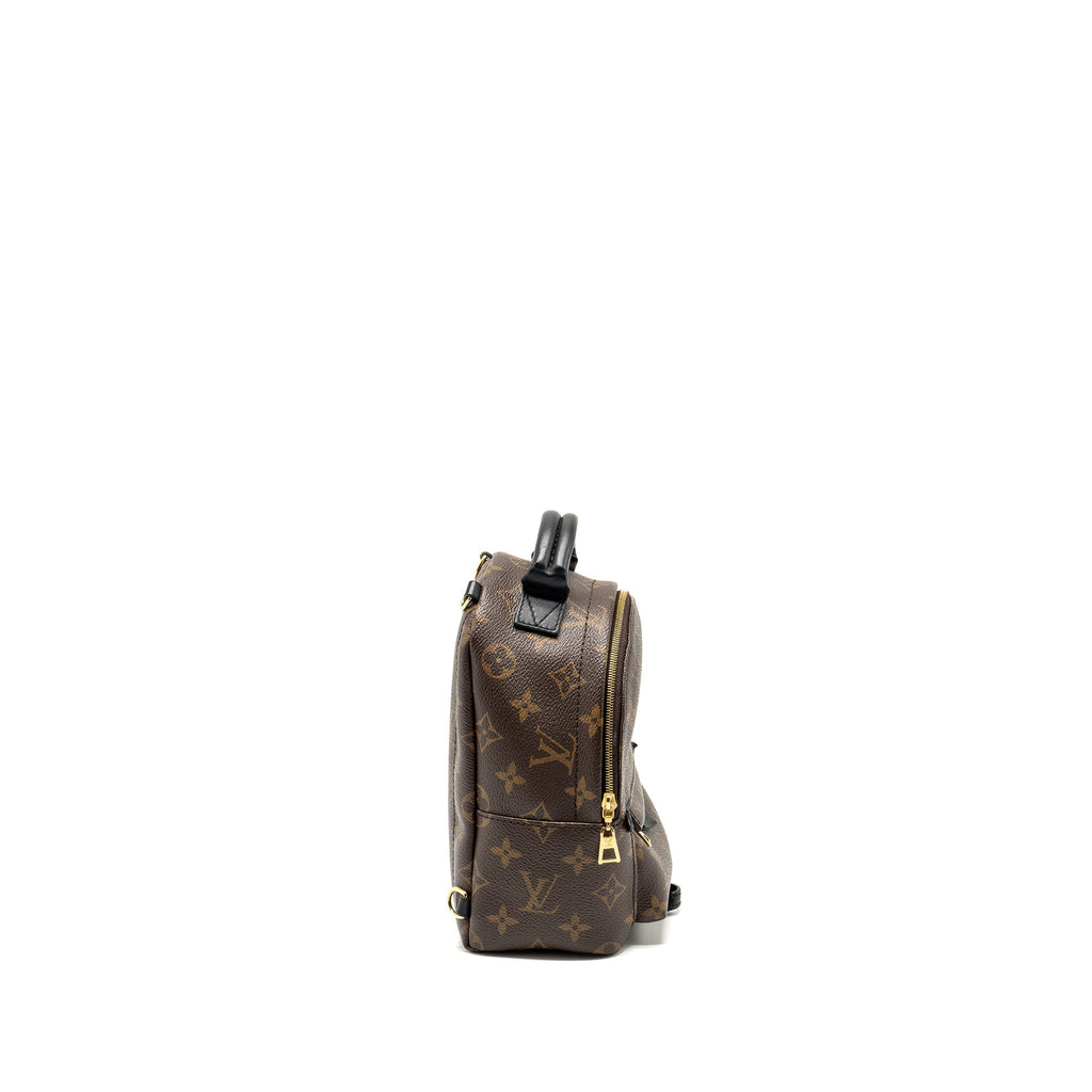 LOUIS VUITTON  MINI PALM SPRING BACKPACK MONOGRAM CANVAS GHW