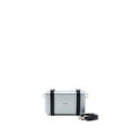 DIOR X RIMOWA CLUTCH TRUNK BAG ALUMINIUM / CALFSKIN SILVER / BLACK SHW