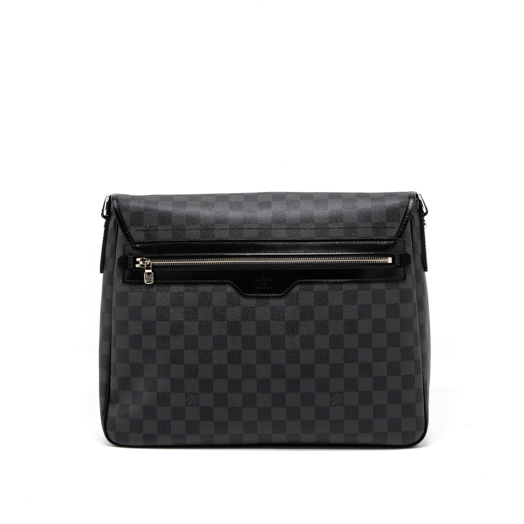 LOUIS VUITTON LARGE MESSENGER BAG DAMIER GRAPHITE CANVAS SHW