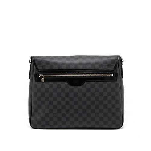LOUIS VUITTON LARGE MESSENGER BAG DAMIER GRAPHITE CANVAS SHW