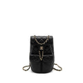 CHANEL 22S MINI BACKPACK CAVIAR BLACK LGHW(MICROCHIP)