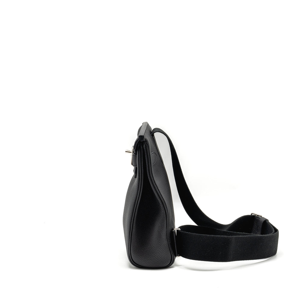 HERMES HAC A DOS PM BACKPACK TOGO BLACK SHW