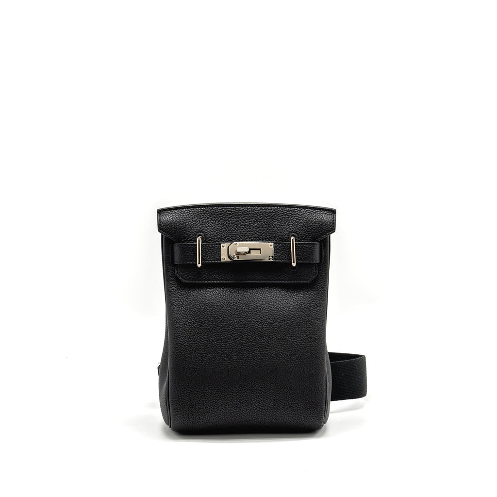 HERMES HAC A DOS PM BACKPACK TOGO BLACK SHW