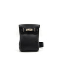HERMES HAC A DOS PM BACKPACK TOGO BLACK SHW