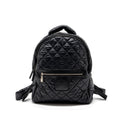 CHANEL COCO COCOON BACKPACK QUILTED NYLON/LEATHER BLACK GHW