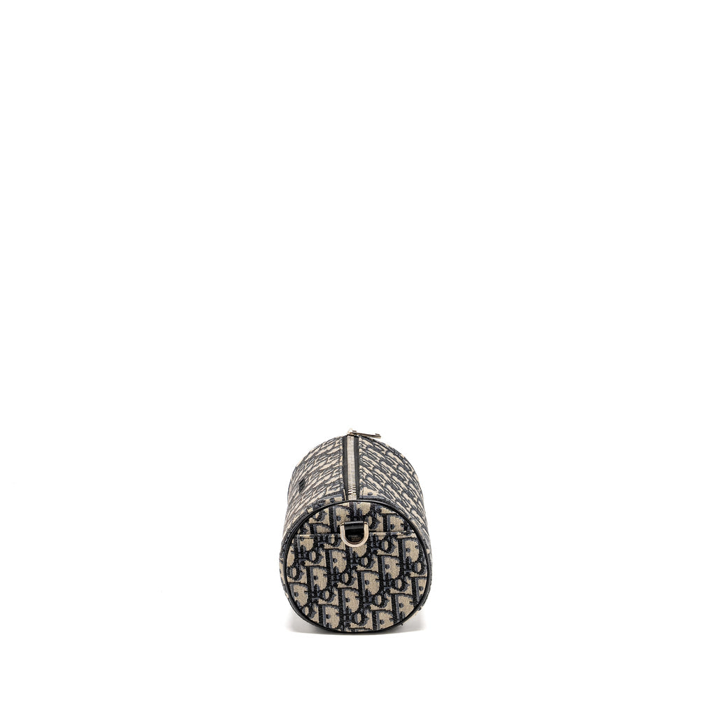 DIOR ROLLER MESSENGER BAG BLUE OBLIQUE JACQUARD SHW