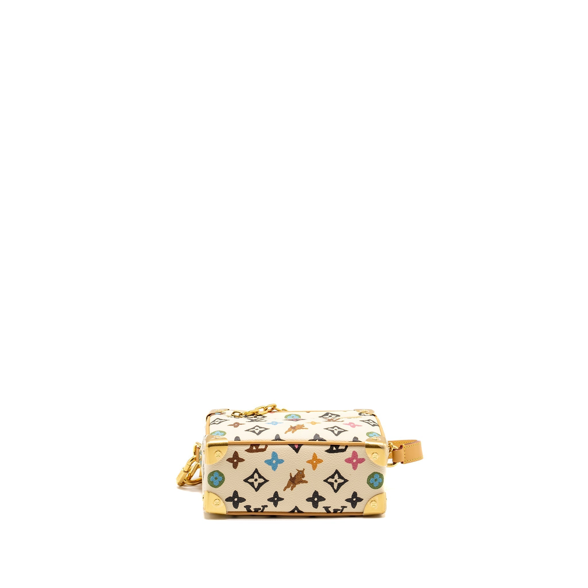 LOUIS VUITTON MINI SOFT TRUNK MONOGRAM CRAGGY CANVAS GHW