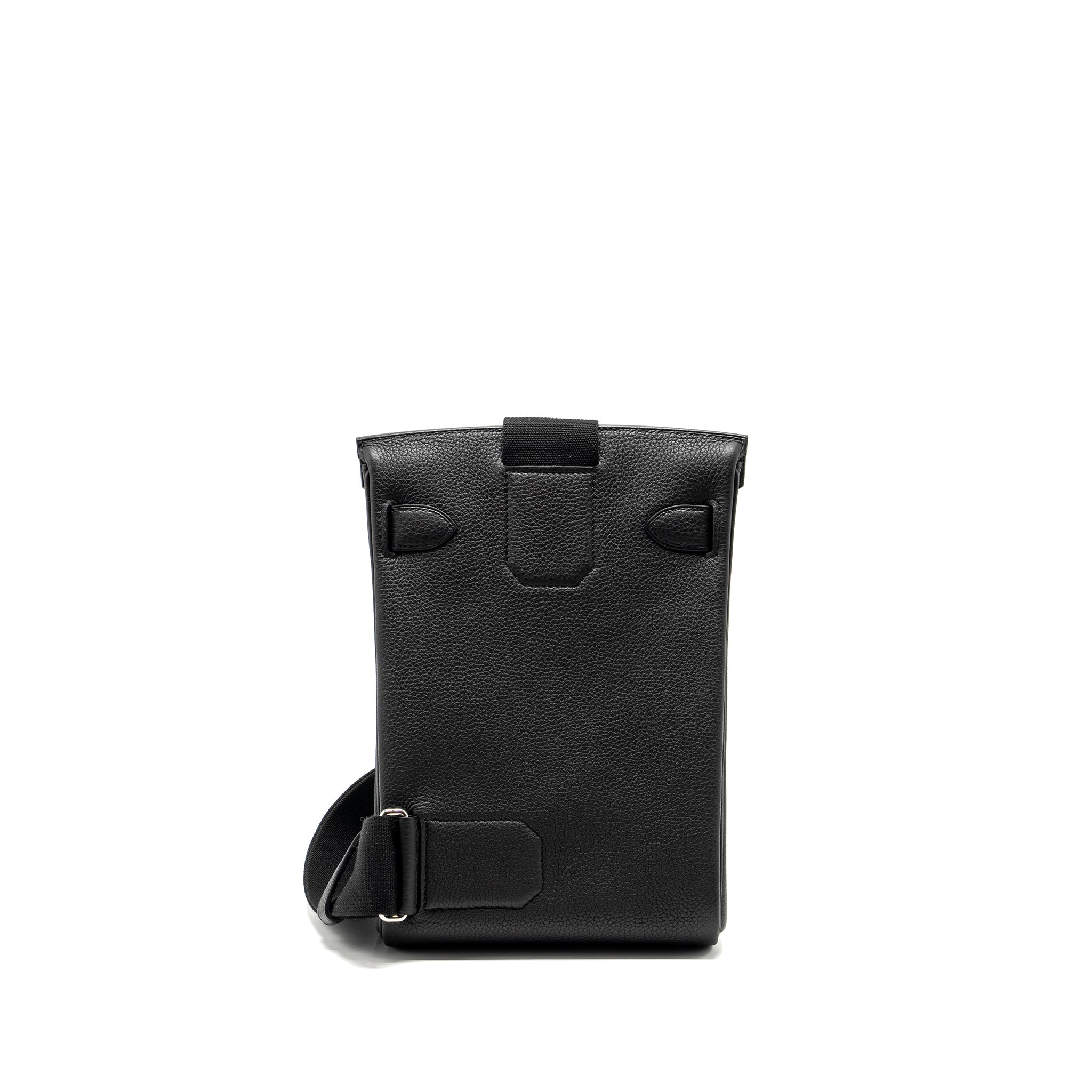 HERMES HAC A DOS PM BACKPACK TOGO BLACK SHW