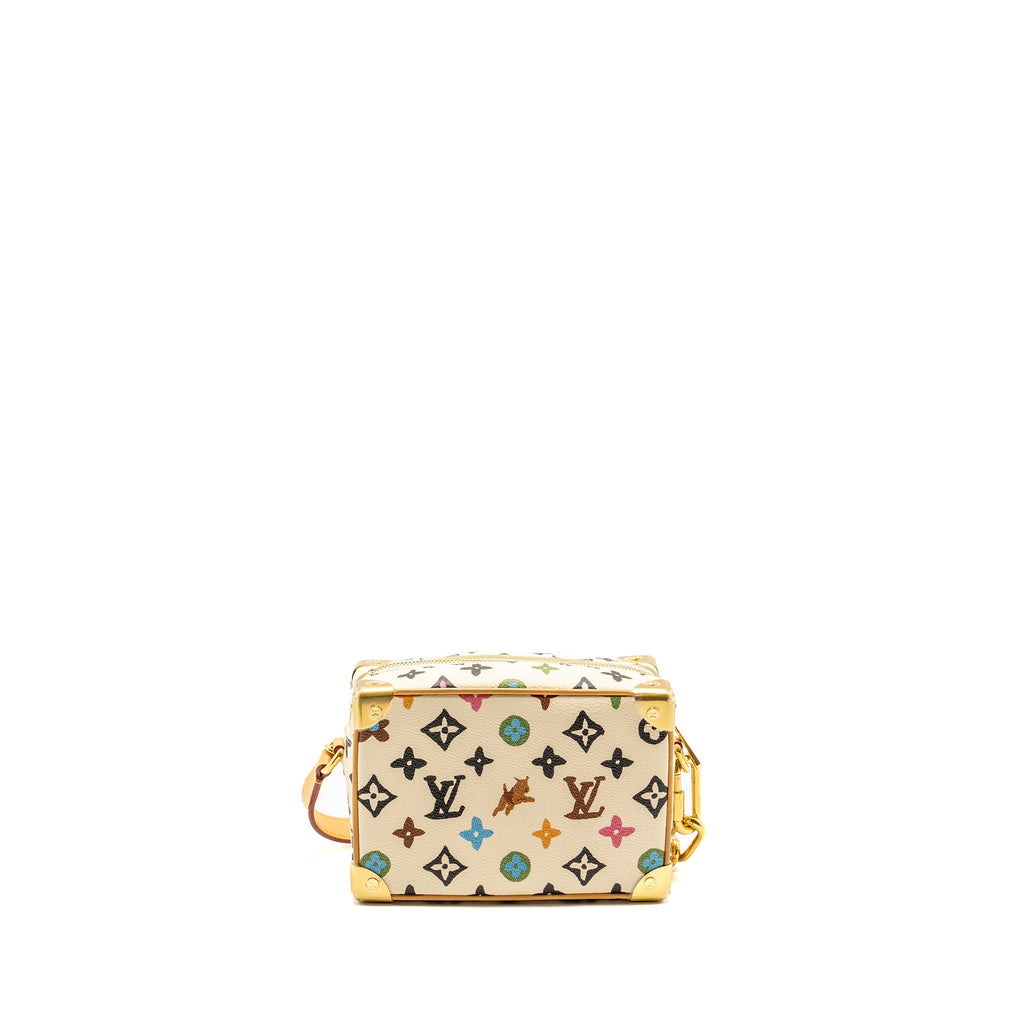 LOUIS VUITTON MINI SOFT TRUNK MONOGRAM CRAGGY CANVAS GHW