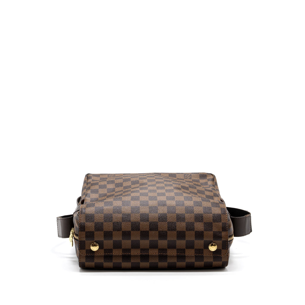 LOUIS VUITTON MESSENGER CROSSBODY BAG DAMIER EBENE GHW