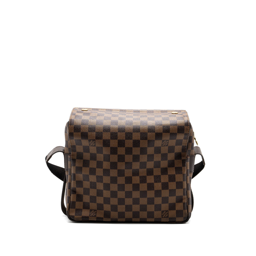 LOUIS VUITTON MESSENGER CROSSBODY BAG DAMIER EBENE GHW