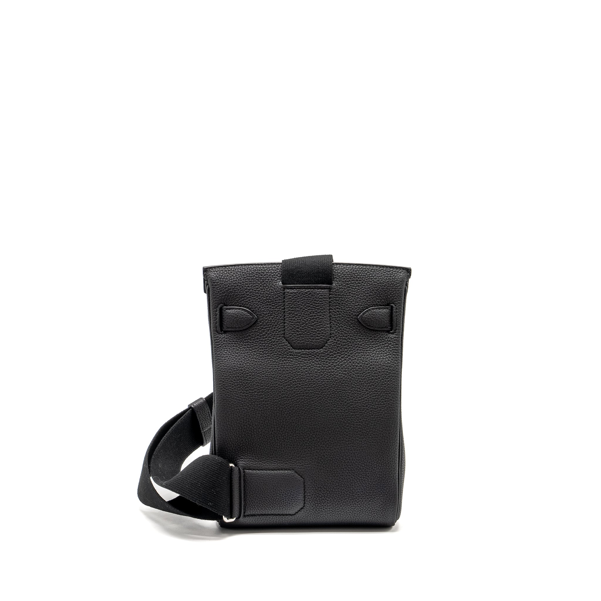 HERMES HAC A DOS PM BACKPACK TOGO BLACK SHW