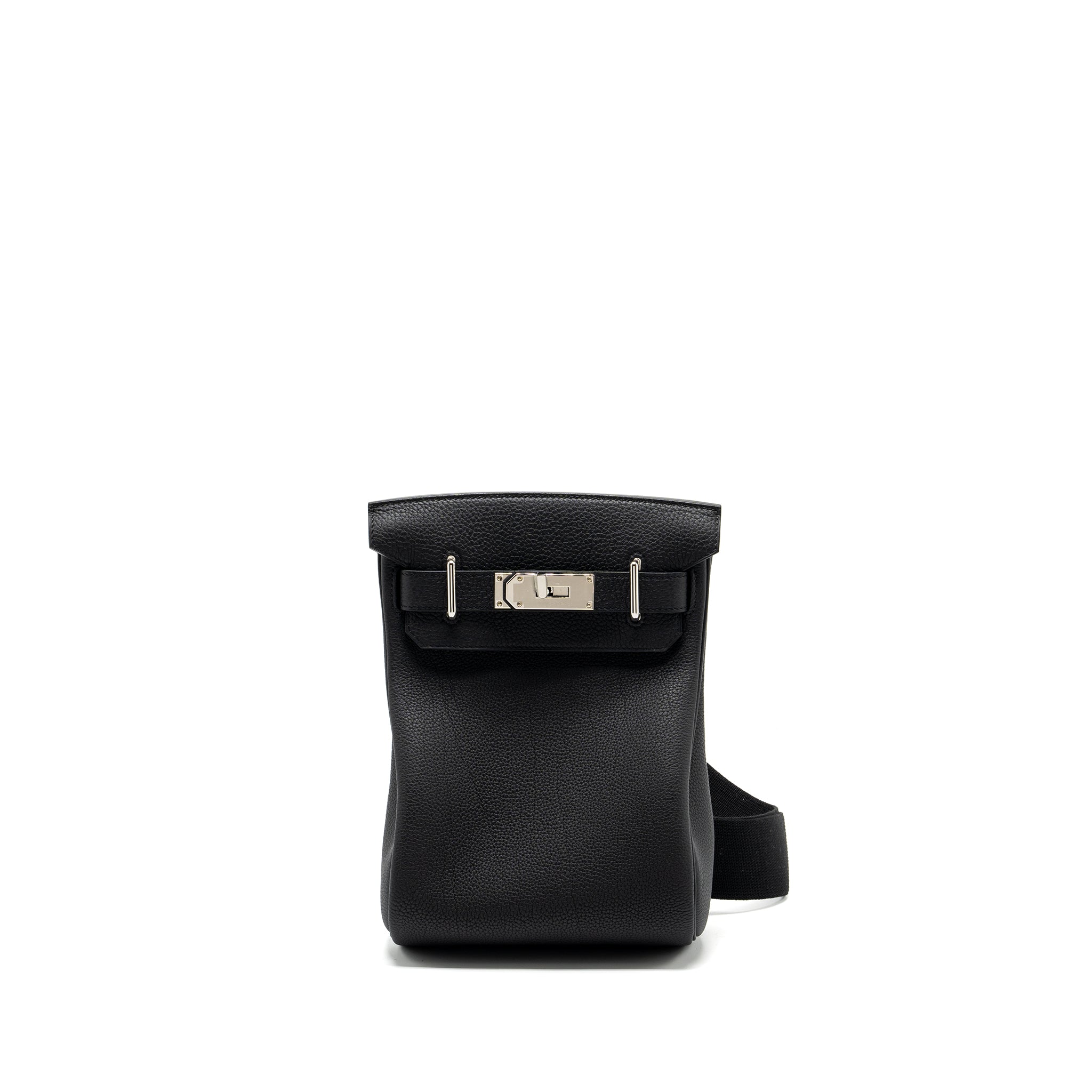 HERMES HAC A DOS PM BACKPACK TOGO BLACK SHW