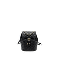 CHANEL 23S MINI BACKPACK CAVIAR BLACK LGHW (MICROCHIP)