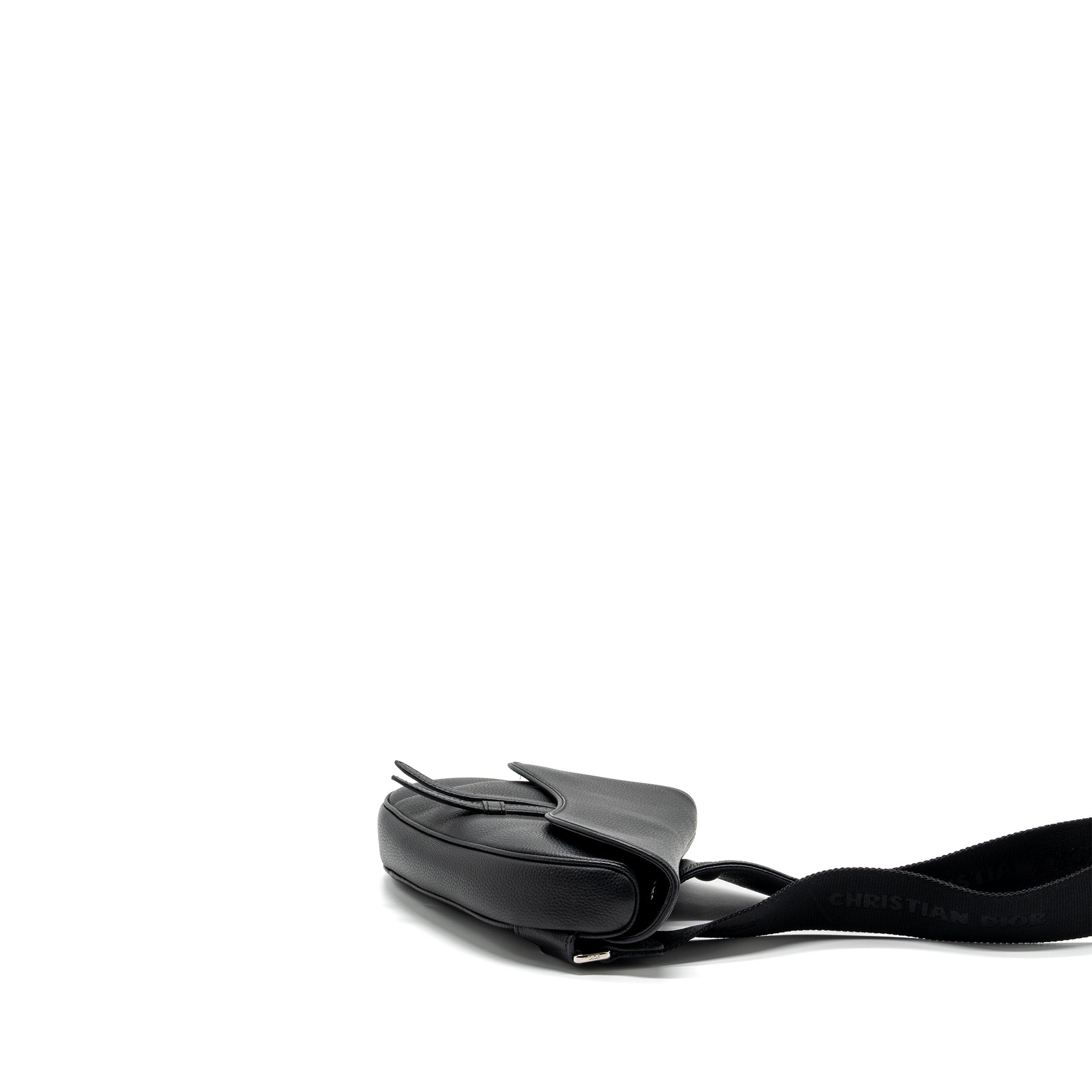 DIOR HOMME SADDLE BAG CALFSKIN BLACK SHW