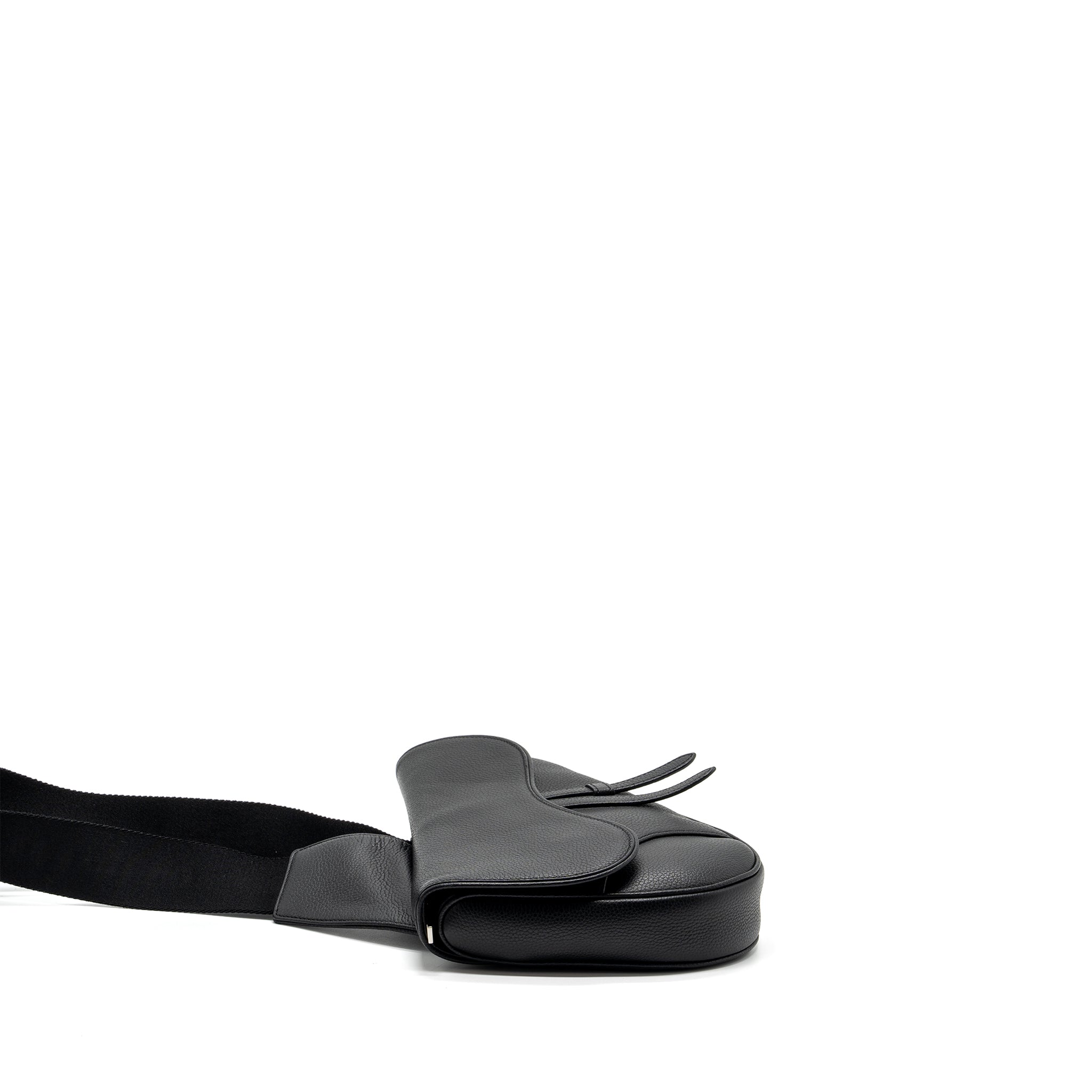 DIOR HOMME SADDLE BAG CALFSKIN BLACK SHW
