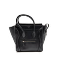 CELINE MICRO LUGGAGE BAG CALFSKIN BLACK SHW