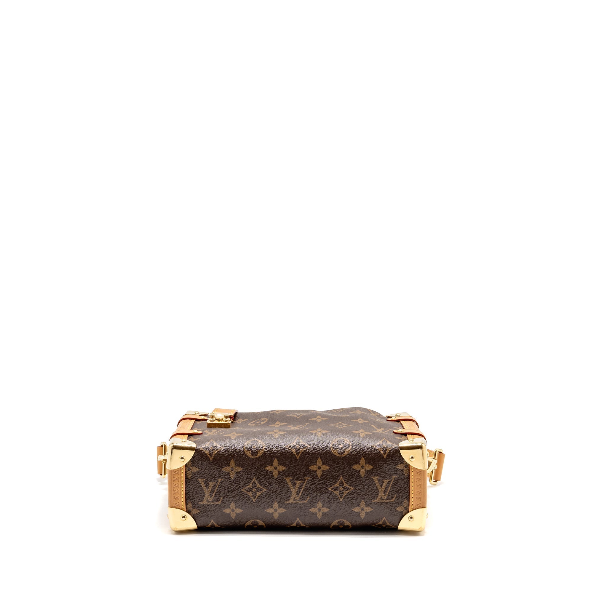 LOUIS VUITTON SIDE TRUNK MM MONOGRAM CANVAS GHW