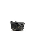 DIOR HOMME MINI SADDLE MESSENGER BAG WITH FLAP OBLIQUE JACQUARD/GRAINED CALFSKIN MULTICOLOUR HARDWARE