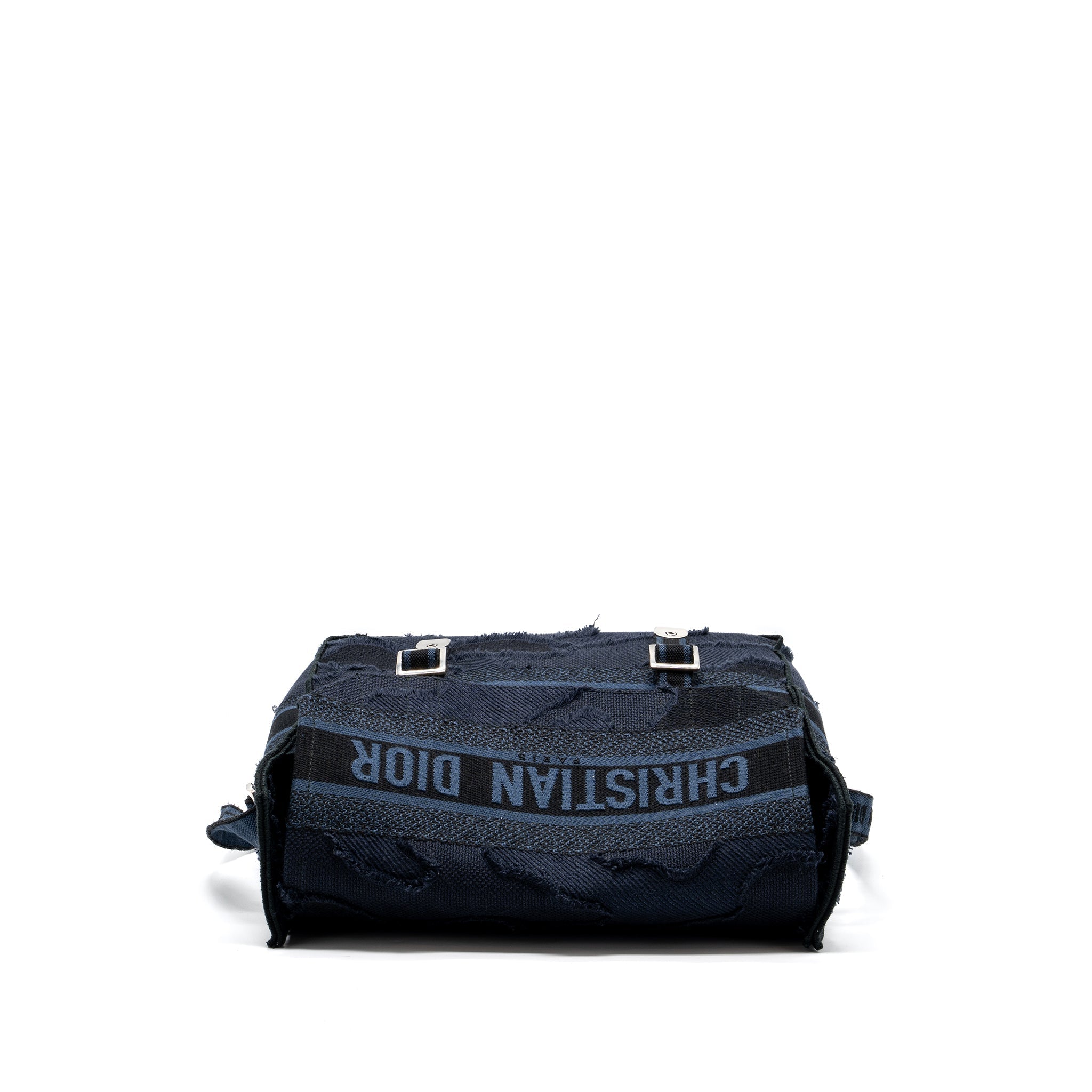 DIOR DIORCAMP MESSENGER BAG CANVAS DARK BLUE SHW