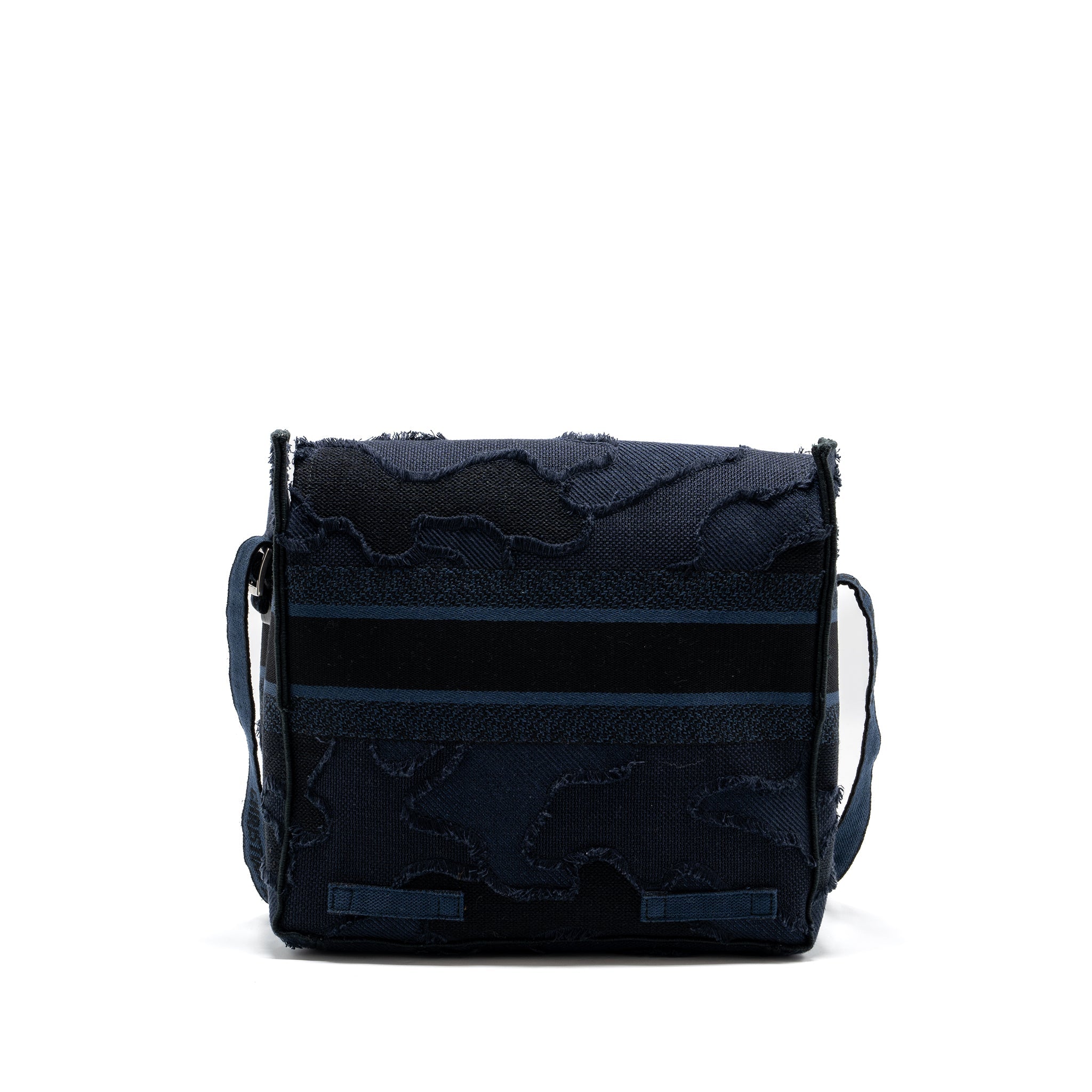 DIOR DIORCAMP MESSENGER BAG CANVAS DARK BLUE SHW