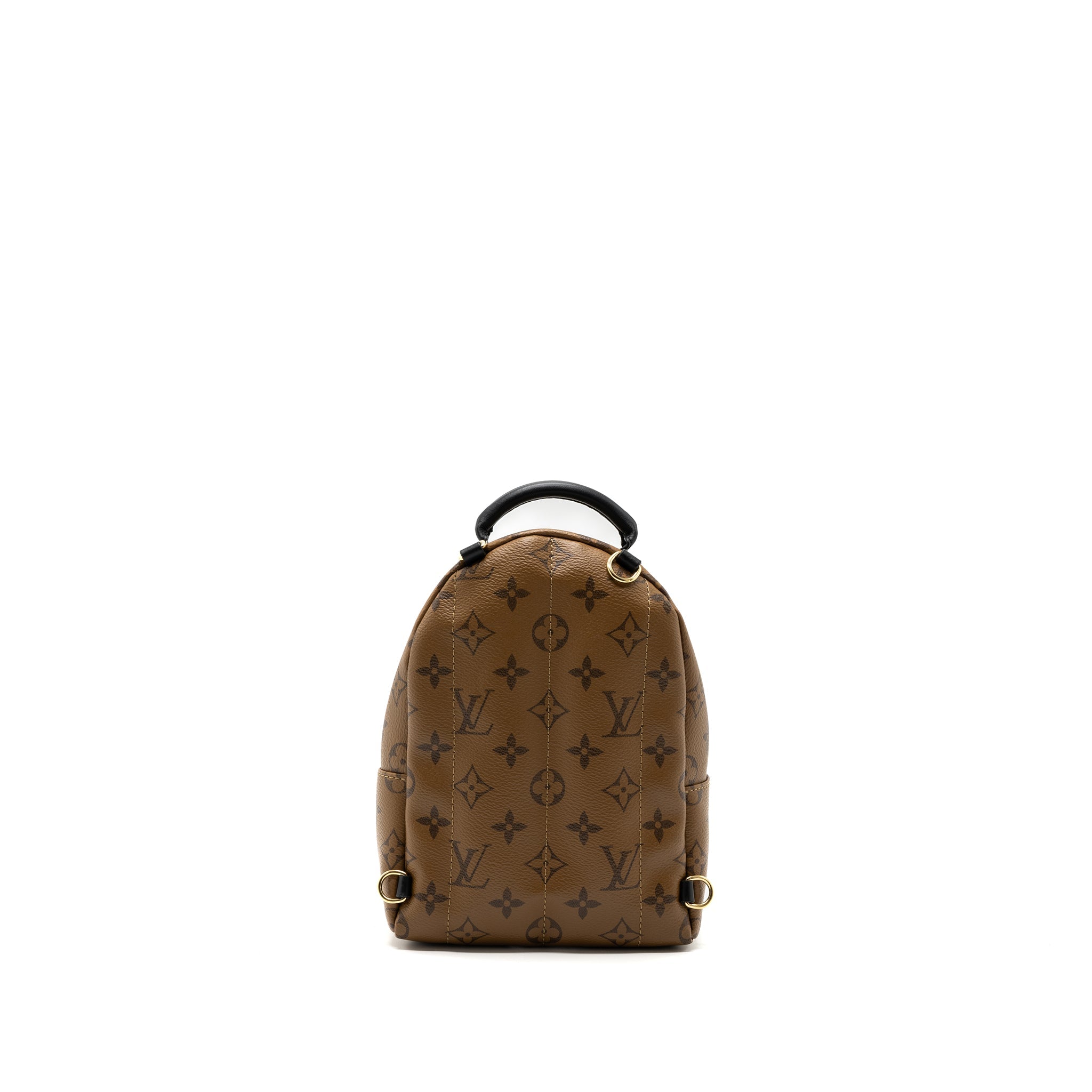 LOUIS VUITTON MINI PALM SPRING BACKPACK REVERSE MONOGRAM CANVAS GHW