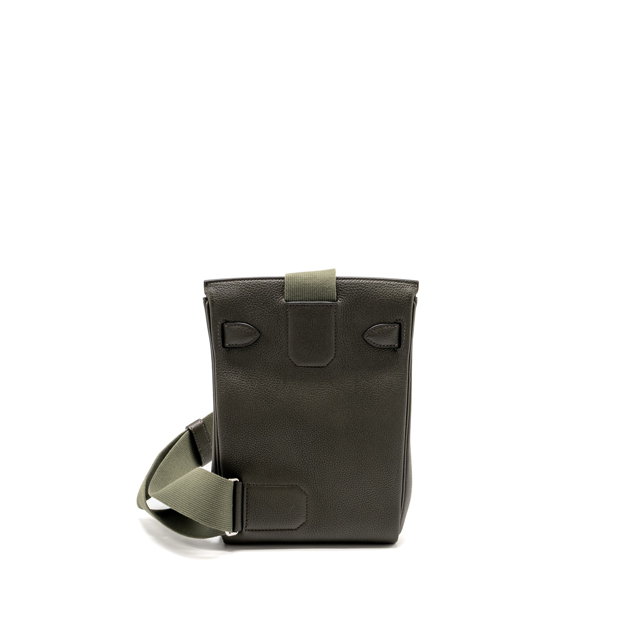HERMES HAC A DOS PM BACKPACK TOGO VERT DE GRIS SHW