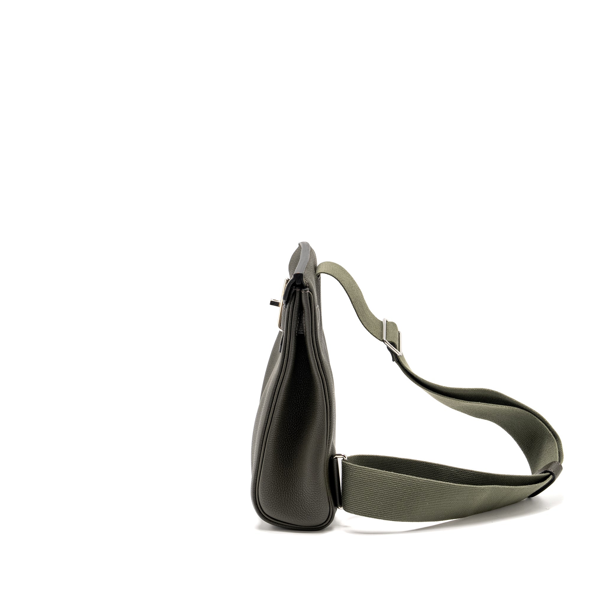 HERMES HAC A DOS PM BACKPACK TOGO VERT DE GRIS SHW