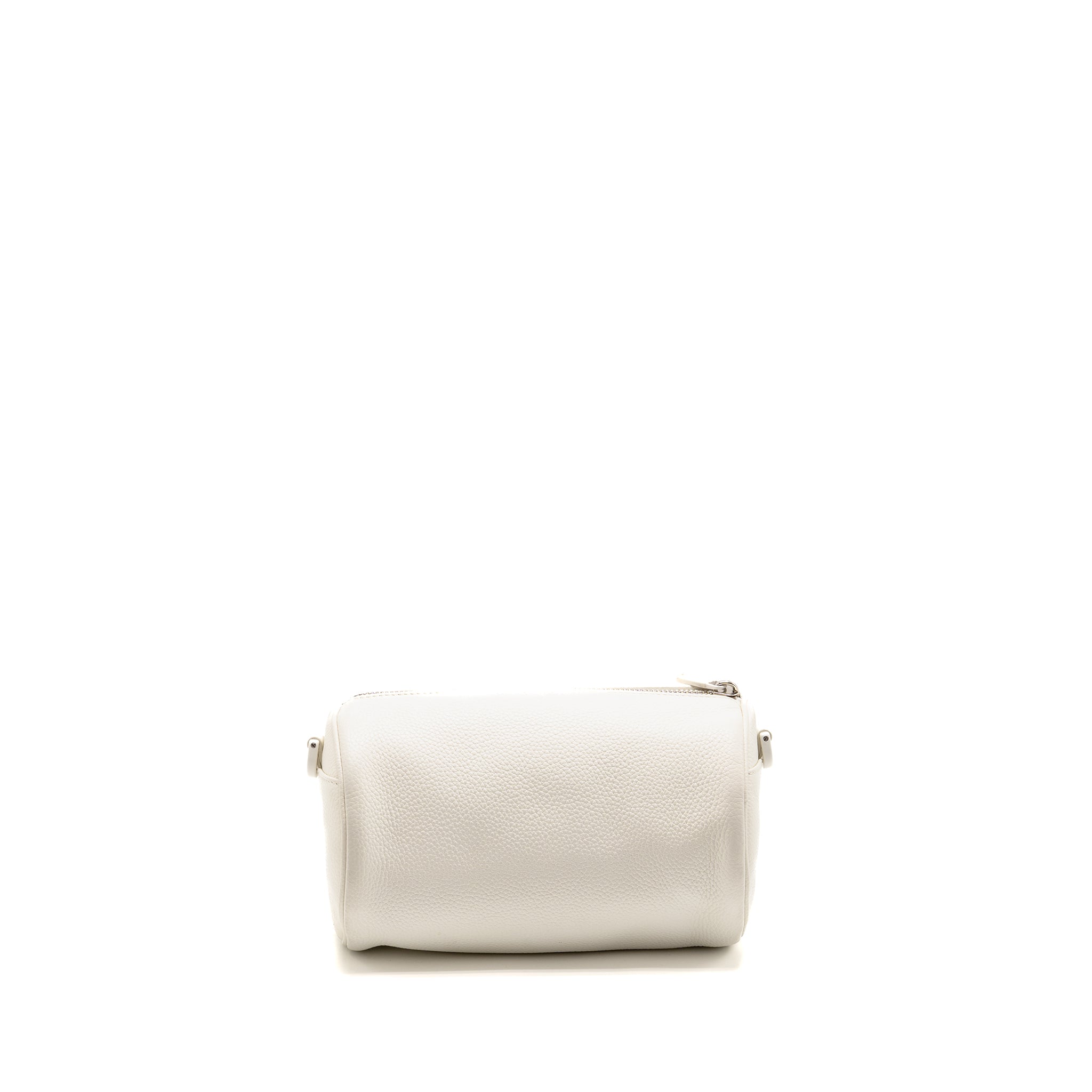 DIOR HOMME X DANIEL ARSHAM ROLLER MESSAGER BAG GRAINED CALFSKIN WHITE SHW