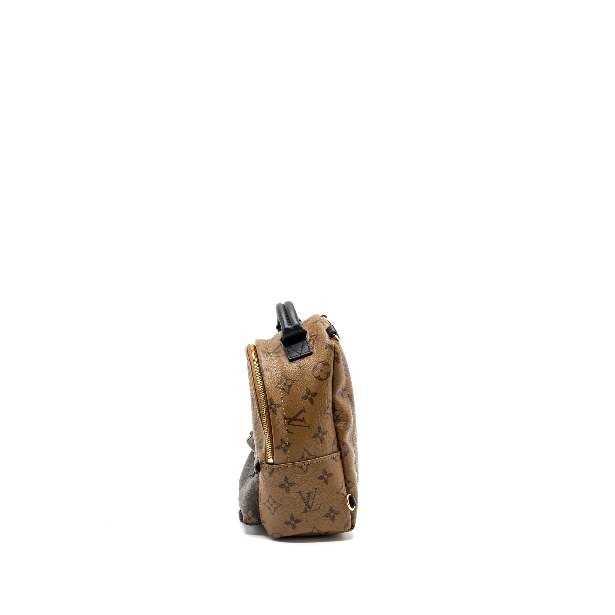 LOUIS VUITTON MINI PALM SPRING BACKPACK REVERSE MONOGRAM CANVAS GHW