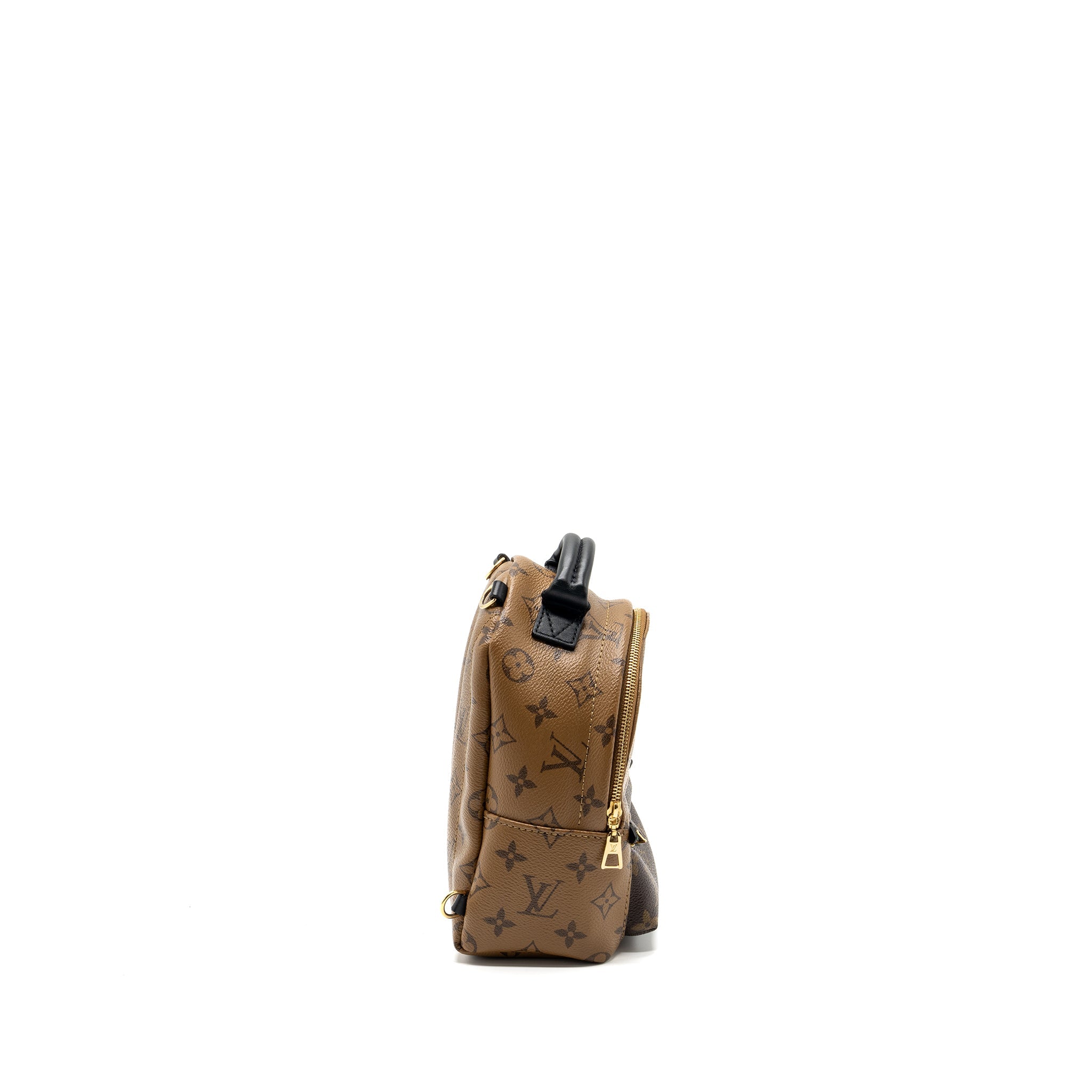 LOUIS VUITTON MINI PALM SPRING BACKPACK REVERSE MONOGRAM CANVAS GHW