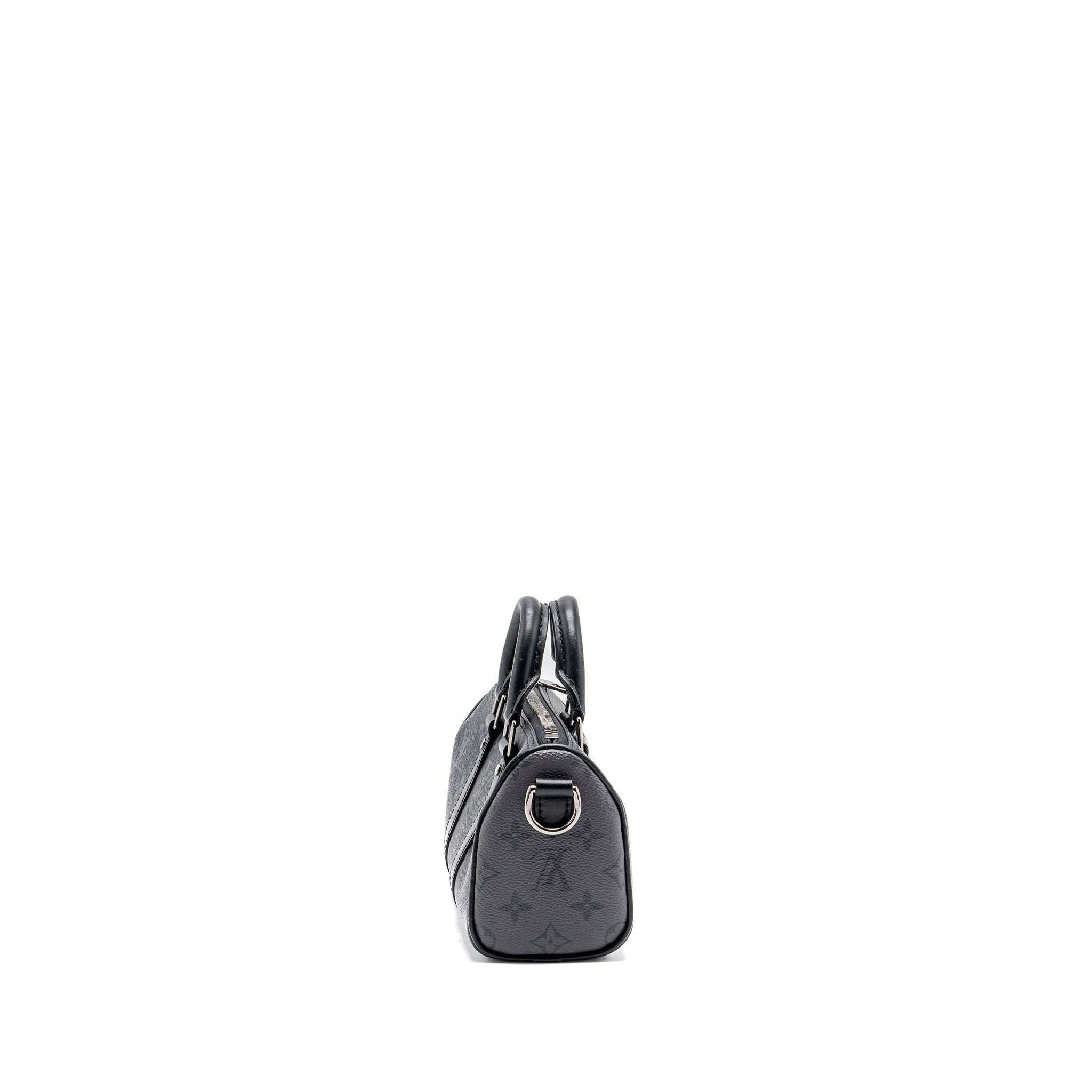 LOUIS VUITTON KEEPALL XS MONOGRAM ECLIPSE REVERSE SHW (NEW VERSION)