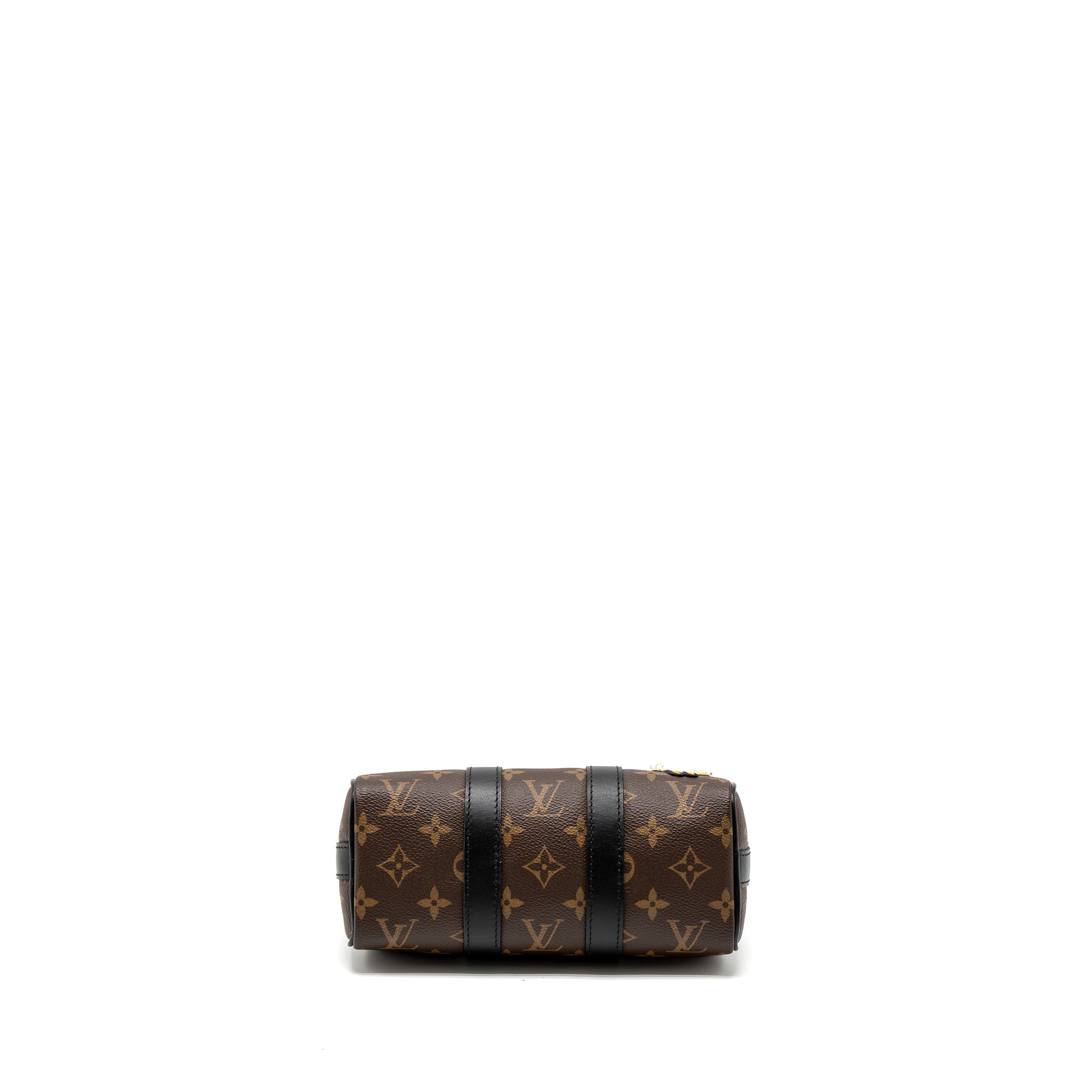 LOUIS VUITTON KEEPALL XS ZOOM WITH FRIENDS MONOGRAM CANVAS BLACK HARDWARE (NEW VERSION)