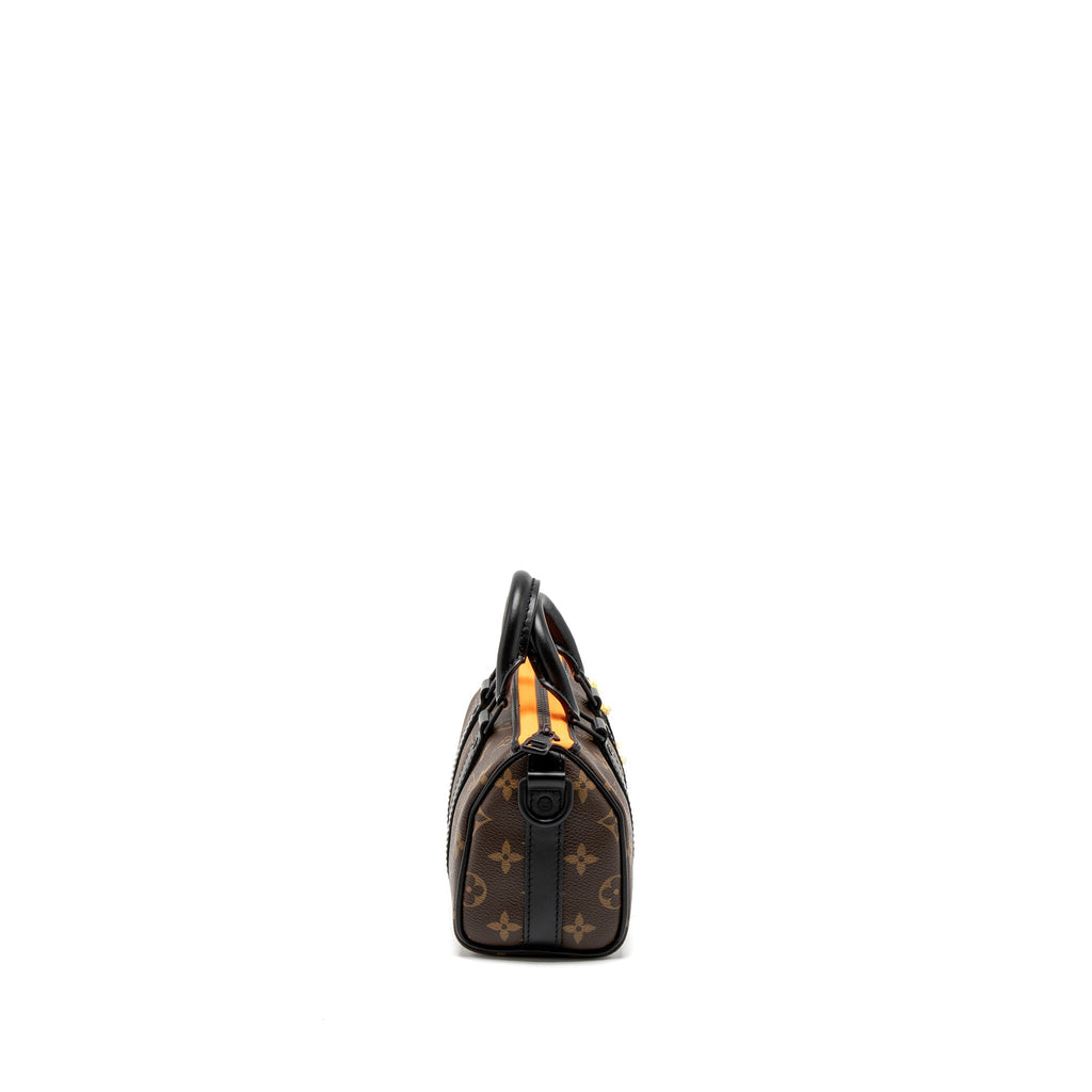 LOUIS VUITTON KEEPALL XS ZOOM WITH FRIENDS MONOGRAM CANVAS BLACK HARDWARE (NEW VERSION)