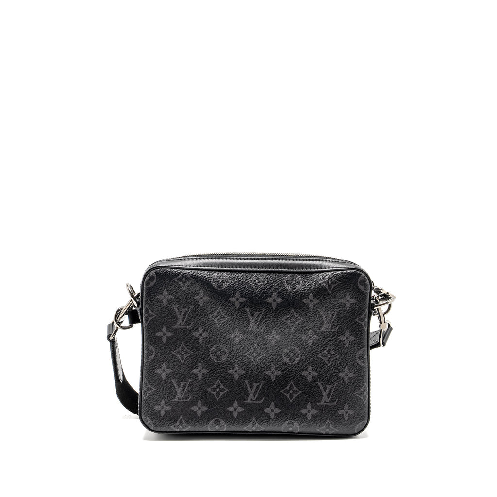 LOUIS VUITTON TRIO MESSANGER MONOGRAM ECLIPSE CANVAS BLACK/GREY WITH BLACK HARDWARE