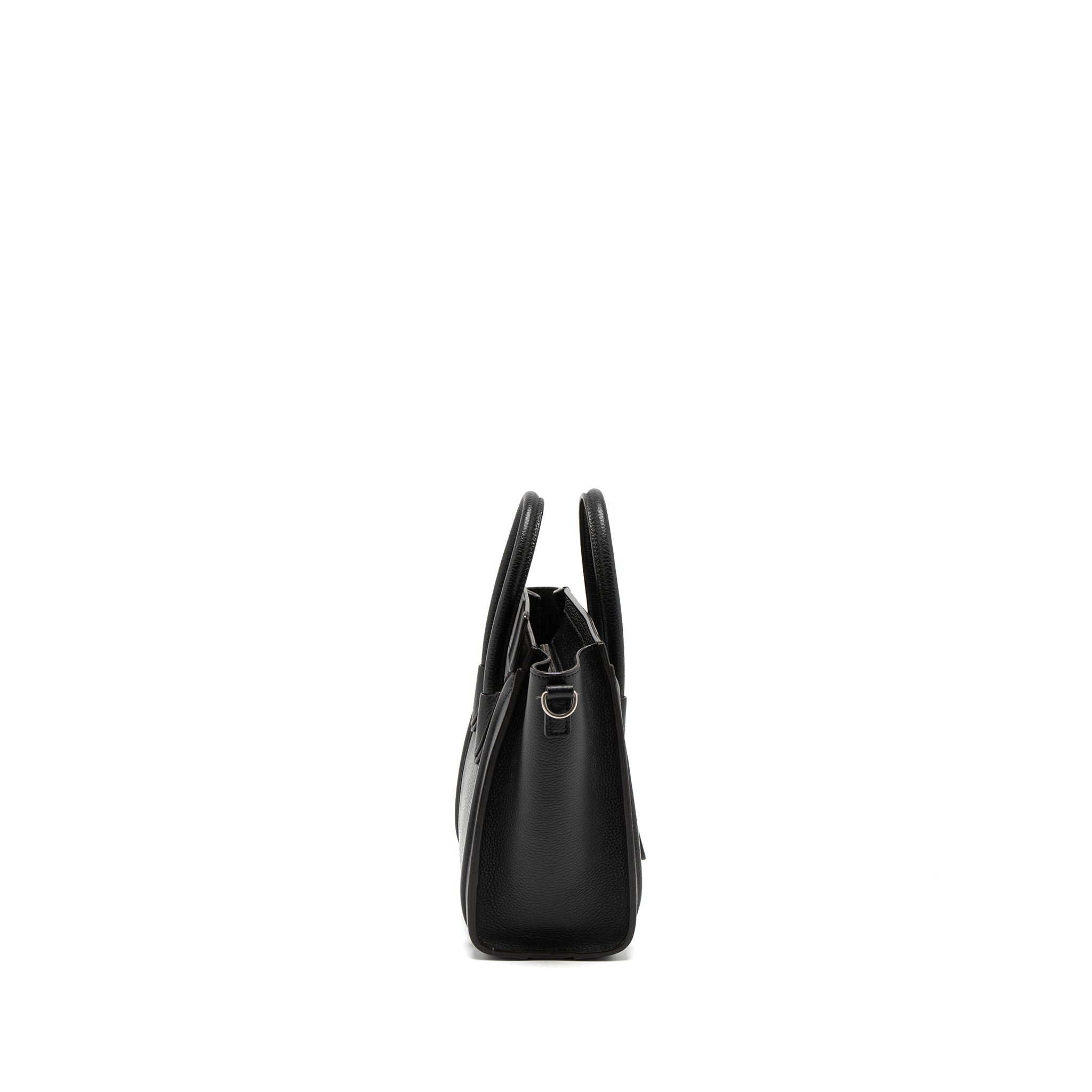 CELINE NANO LUGGAGE BAG CALFSKIN BLACK SHW