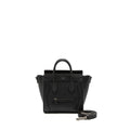 CELINE NANO LUGGAGE BAG CALFSKIN BLACK SHW