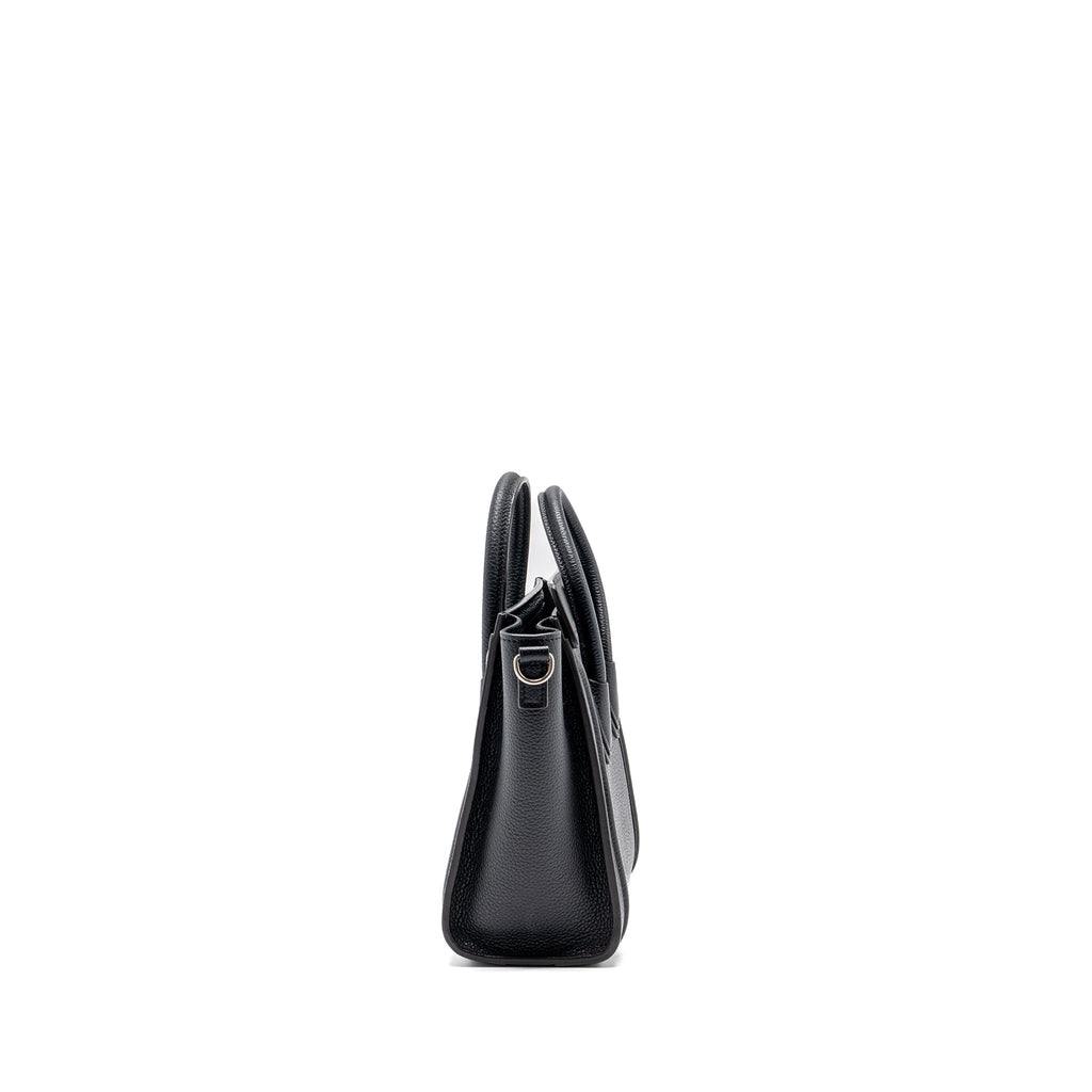 CELINE NANO LUGGAGE BAG CALFSKIN BLACK SHW