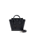 CELINE NANO LUGGAGE BAG CALFSKIN BLACK SHW