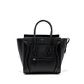 CELINE MICRO LUGGAGE BAG CALFSKIN BLACK SHW