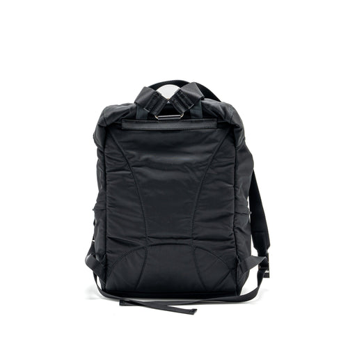 PRADA BACKPACK RE-NYLON/SAFFIANO BLACK SHW